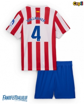 Atletico Madrid Conor Gallagher #4 Echipament de Fotbal Replică 2025-26 Copii Acasa (+ Șorturi)